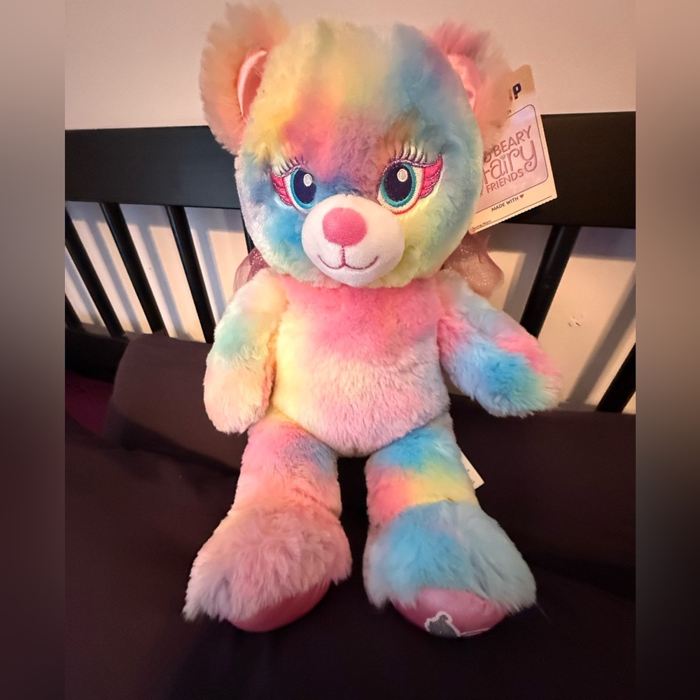 Pastel (Rainbow) Teddy Bear - BAB
Adorable- NWT Age3+